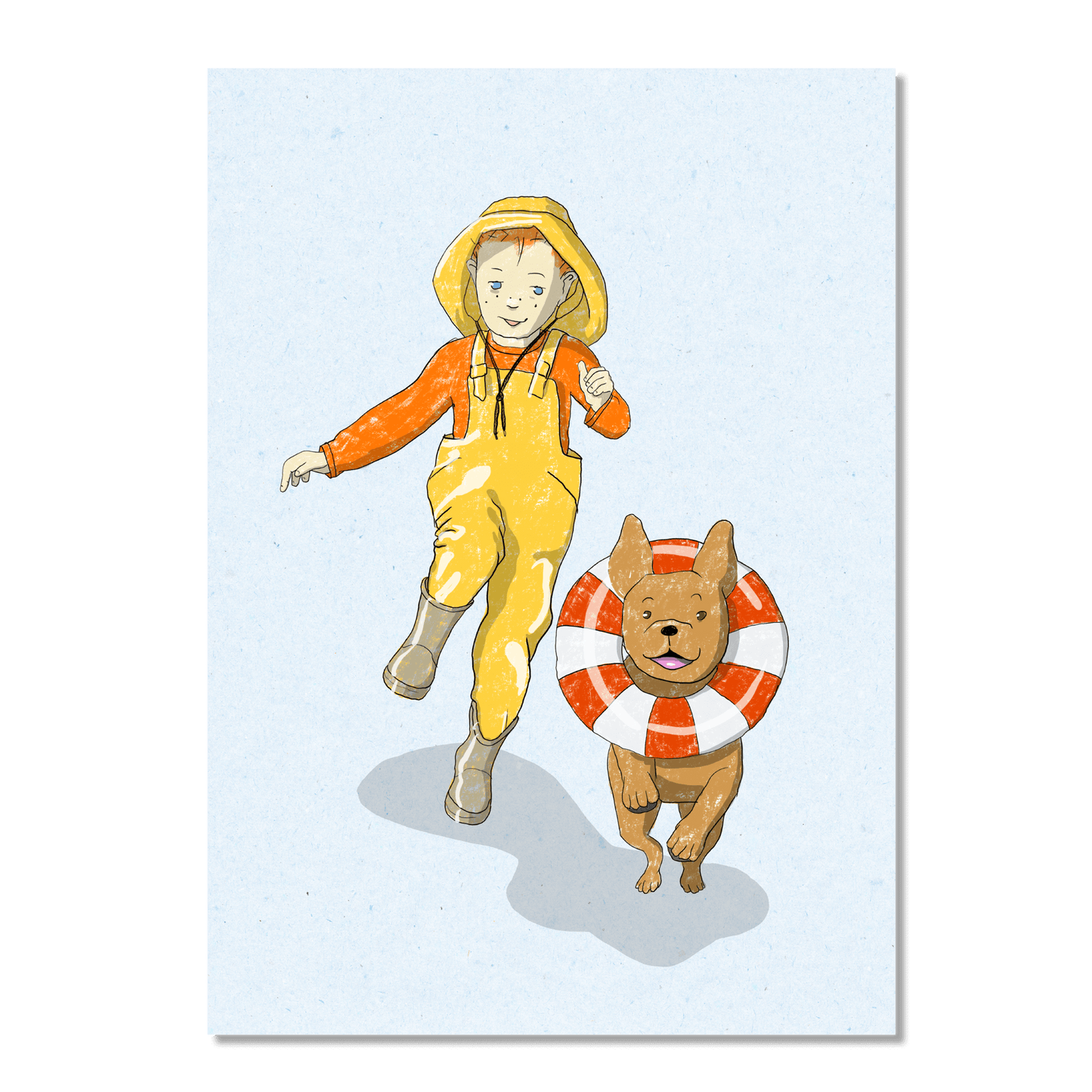 Willi und Wilma Poster - Kutterfahrt